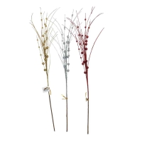 Χριστουγεννιάτικο Κλαδί με Γκλίτερ και Μπάλες 74cm – Christmas Glitter Branch with Balls