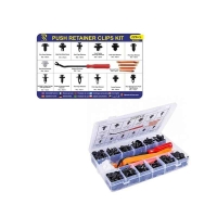 Rchang Σετ Πλαστικά Κλιπ Αυτοκινήτου 229τμχ & Εξολκέας - Push car retainer clips kit W11315