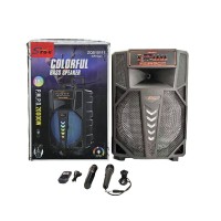 Φορητό ηχείο 5000mAh με μικρόφωνο & τηλεχειριστήριο 15" 40W ZQS15111 - Super bass wireless speaker