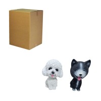 Διακοσμητικό Σκυλάκι Μινιατούρα με Κινούμενο Κεφάλι - Mini Dog Dashboard Ornament - Bobble Head Puppy