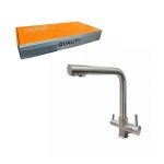 Μπαταρία Κουζίνας με Διπλό Μοχλό και Ψηλό Λαιμό- Βρύση Κουζίνας - Kitchen Faucet with Dual Lever and High Spout