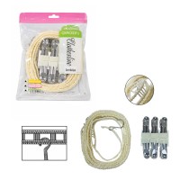 Σετ Σχοινί Απλώματος Ρούχων με Μανταλάκια 3m – Clothesline