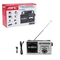 Φορητό Ραδιόφωνο FM AM SW με USB TF και Bluetooth M-15BTS - Portable FM AM SW Radio with USB TF and Bluetooth