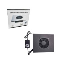 Ενσωματωμένος απορροφητήρας σκόνης νυχιών μαύρο ματ 60w FST-6 - Embedded table vacuum cleaner