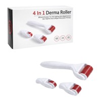 Συσκευή Περιποίησης Προσώπου Derma Roller 4 σε 1 για Περιποίηση Δέρματος - Derma Roller 4 in 1 Skin Care Set