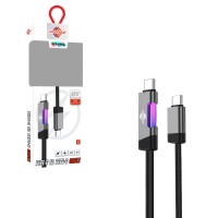 Wisdomup Καλώδιο Φόρτισης Type-C σε Type-C Ταχείας Φόρτισης SJX-45CC - Type-C to Type-C Fast Charging Cable