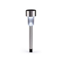 Ηλιακό Φωτιστικό Κήπου LED Ανοξείδωτο 22cm - Solar Stainless Steel Garden LED Light 22cm