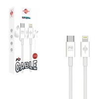 Wisdomup Καλώδιο Φόρτισης και Δεδομένων USB-C σε Lightning PD 20W SJX-20CL - USB-C to Lightning PD Fast Charging Data Cable