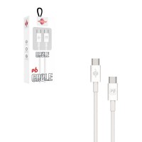 Wisdomup Καλώδιο Φόρτισης USB-C σε USB-C PD 66W 1m SJX-20CC – USB-C to USB-C PD 66W Fast Charging Cable
