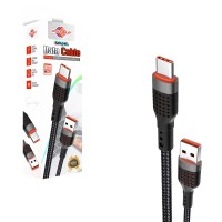 Wisdomup Καλώδιο Φόρτισης USB σε Type-C Ταχείας Φόρτισης SJX-34T - USB to Type-C Fast Charging Cable