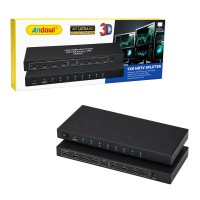 Andowl Διακλαδωτής HDMI 1 σε 8 4K Ultra HD με Υποστήριξη 3D Q-HD2100 - HDMI Splitter