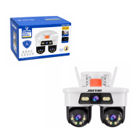 Jortan WiFi Κάμερα Ασφαλείας PTZ Διπλού Φακού IP66 με Full Color Νυχτερινή Όραση & Σειρήνα Συναγερμού JORTAN - WiFi Dual Lens PTZ Security Camera IP66 with Full Color Night Vision & Alarm Siren