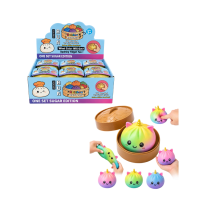 Παιχνίδι Χειρός Αντιστρές Squishy Μυστηρίου Rainbow Bun - Rainbow Bun Mystery Squishy Stress Relief Toy