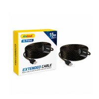 Andowl Καλώδιο Επέκτασης USB 2.0 15 Μέτρων Q-T05C -  USB 2.0 Extension Cable 15M
