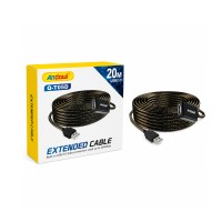 Andowl Καλώδιο Επέκτασης USB 2.0 20 Μέτρων Q-T05D -  USB 2.0 Extension Cable 20M