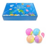 Σετ Βόμβες Μπάνιου 60g σε Διάφορα Χρώματα  – Bath Bomb Gift Set