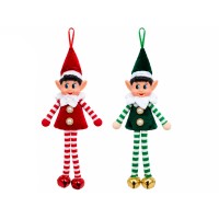 Κρεμαστό Χριστουγεννιάτικο Ξωτικό 30cm - Hanging Christmas Elf Decoration 30cm