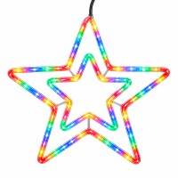 Χριστουγεννιάτικο αστέρι LED Πολύχρωμο RGB - Christmas star