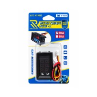 Rchang Ψηφιακό Βολτόμετρο & Αμπερόμετρο 0-100V 50A W19652 - Digital Voltage & Current Meter 0-100V 50A