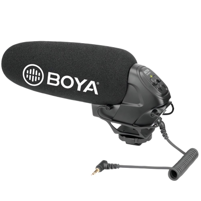 BOYA BY-BM3031 Super-cardioid Shotgun On-Camera Microphone for Cameras and Video