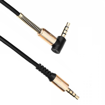 Audio cable, Earldom, AUX23, 3.5mm jack, M/M, 1.0m, Black - 14875