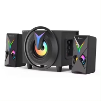 Speakers Kisonli TM-1000U, Bluetooth, USB, AUX, SD, FM, 8W+2x4W, Black - 22220