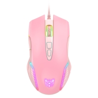 Gaming mouse Onikuma CW905, Optical, 7D, RGB, Pink - 766