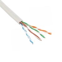 Cable  Network UTP / LAN, CAT 5E, Grey, With copper conductor, 300m - 18402