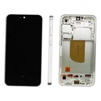 Samsung Galaxy S23 FE 5G Lcd+Touch+Frame White/Cream ORIGINAL