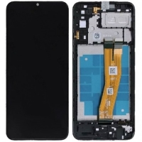 Samsung Galaxy A04e Lcd+Touch+Frame Black GRADE A