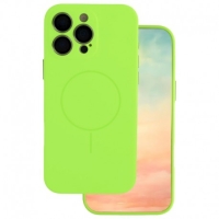 Apple iPhone 12 Trendy Vivit Magasafe Thin Silicone Green
