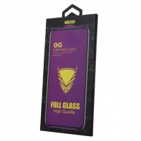 Apple iPhone 16/15 Tempered Glass OG Premium Black