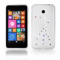 Lady Silicone Nokia Lumia 630 white