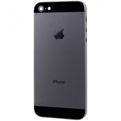 Apple iPhone 5 BackCover Black HQ