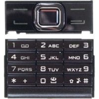 Nokia 8800arte Keypad Set black ORIGINAL