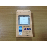 Card Reader+USB 2.0 5in1 OTG for SmartPhone+Tab