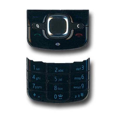 Nokia 6210nav Keypad Set black ORIGINAL