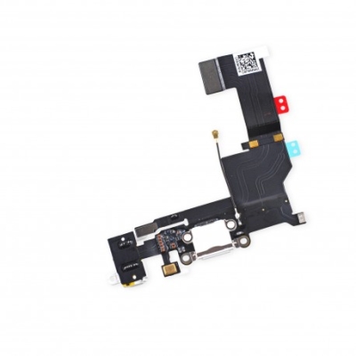 Apple iPhone 5S Dock Connector+Microfone+Audio Connector black ΟΕΜ