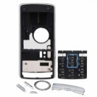 Sony Ericsson K850 Cover+Keypad black/blue ORIGINAL