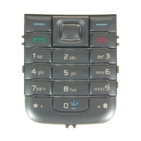 Nokia 6233 Keypad silver ORIGINAL