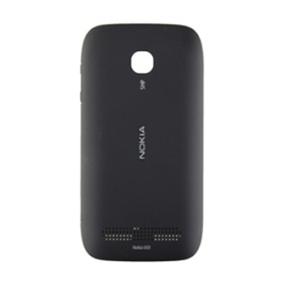 Nokia 603 BatteryCover Black ORIGINAL