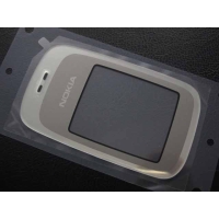 Nokia 6085 Display Glass silver ORIGINAL