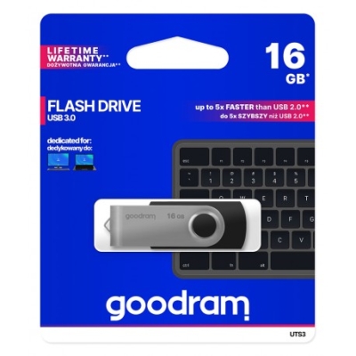 Goodram 16GB USB 3.0 Pendrive Black