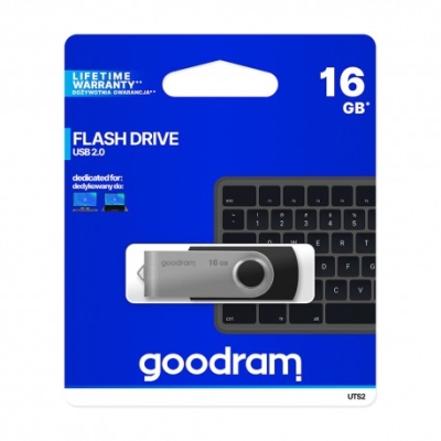 Goodram 16GB USB 2.0 Pendrive Black