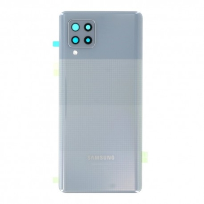 Samsung Galaxy A42 5G BatteryCover+Camera Lens Grey ORIGINAL