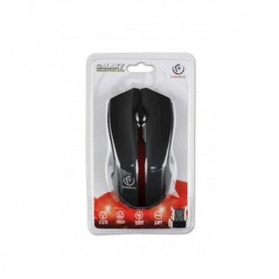 Rebeltec Galaxy Wireless Mouse Black/Red