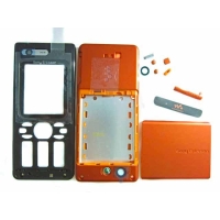 Sony Ericsson W880 Cover black/orange ORIGINAL
