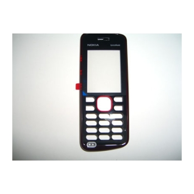Nokia 5220x FrontCover+Lens red ORIGINAL