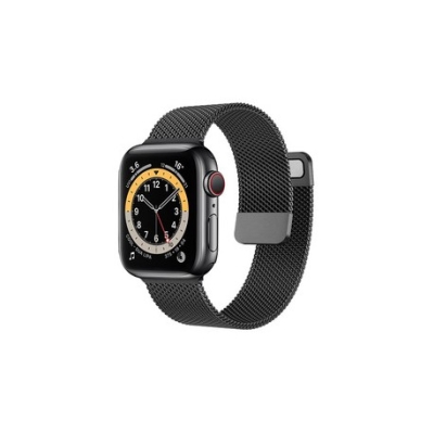 Apple Watch 42/44/45mm Milanese Bracelet Loop Black