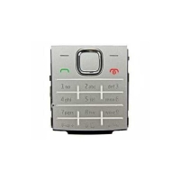 Nokia X2-00 Keypad silver ORIGINAL